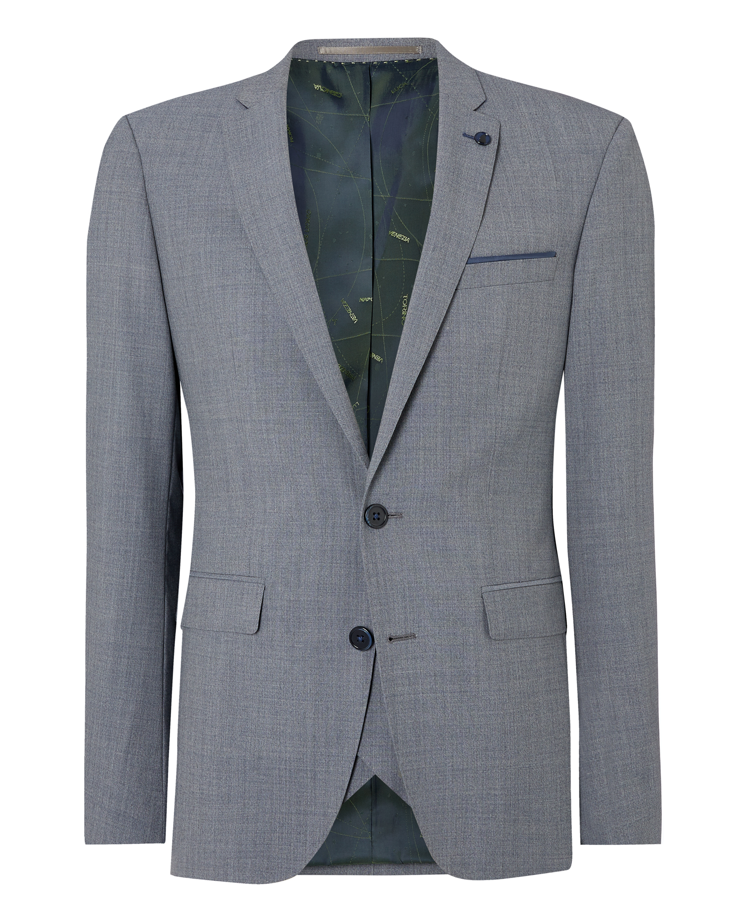 X-slim Fit Wool-Rich Mix and Match Suit / Remus Uomo