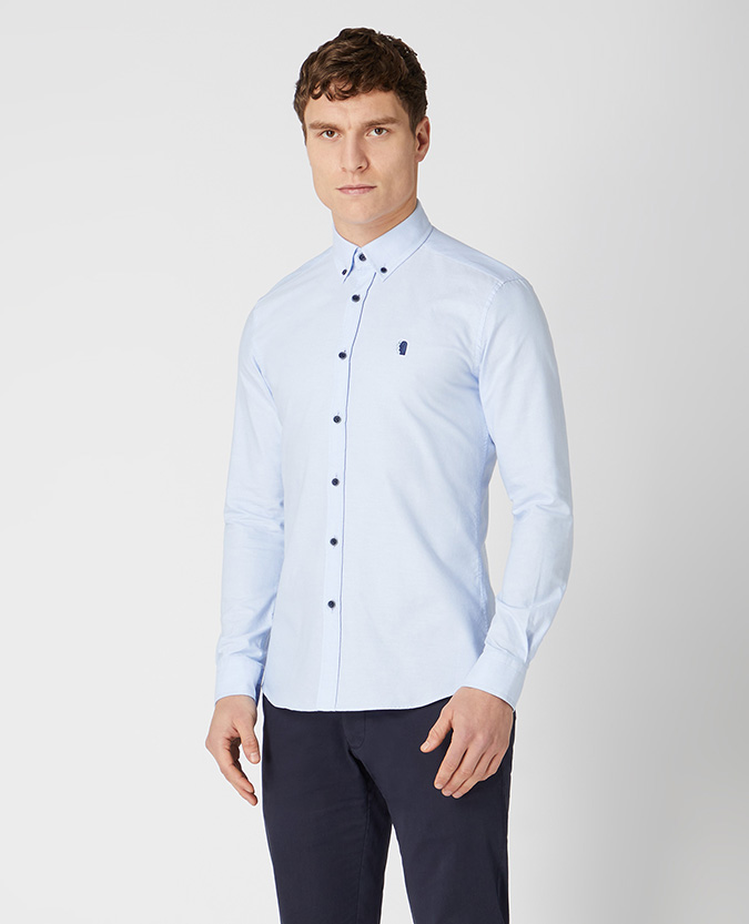 Slim Fit Oxford Cotton Shirt