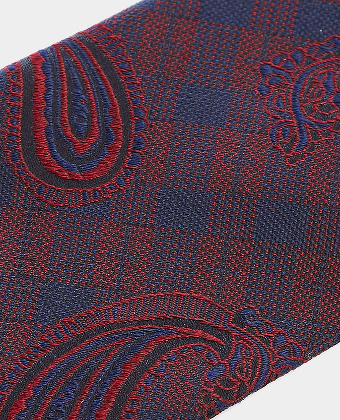 Pure Silk Micro-Paisley Tie