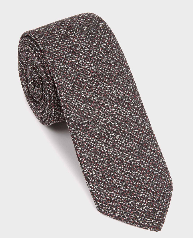 Cotton-Silk Woven Tie