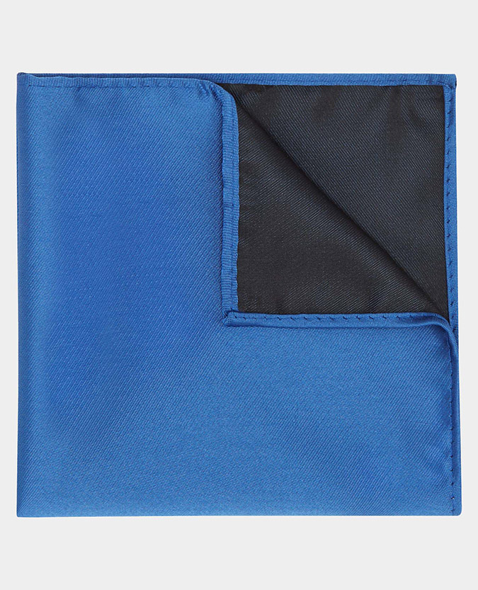 Plain design pocket square
