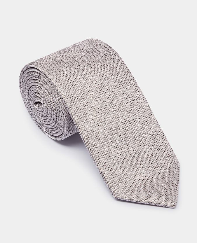 Silk Plain Design Tie