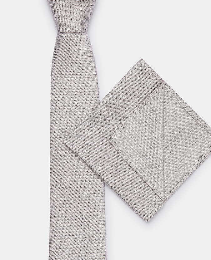 Silk Plain Design Tie