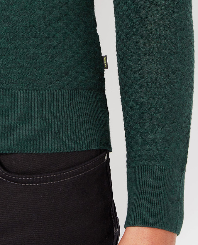 Slim Fit Merino Wool-Blend Sweater