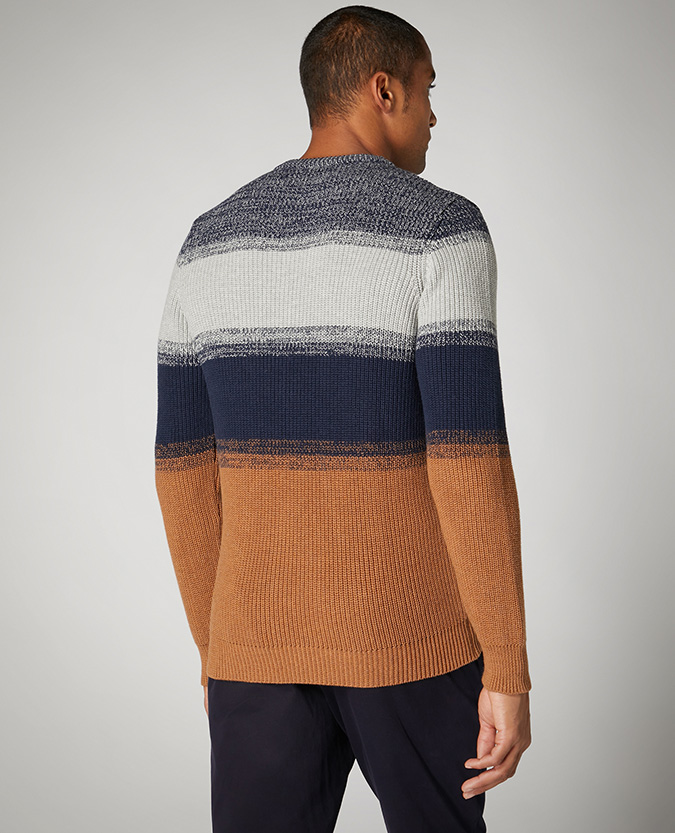 Tapered Fit Cotton Sweater