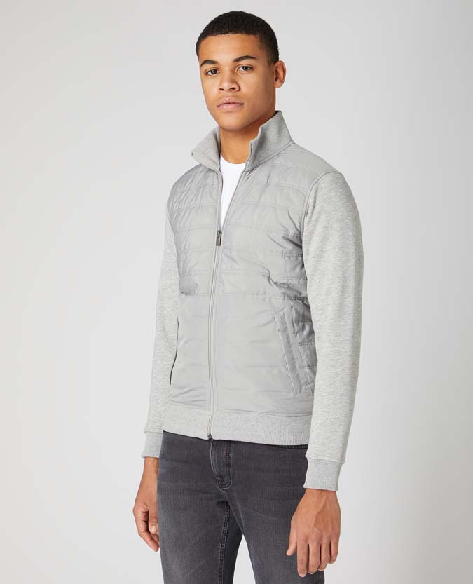 Tapered Fit Cotton-Blend Fleece