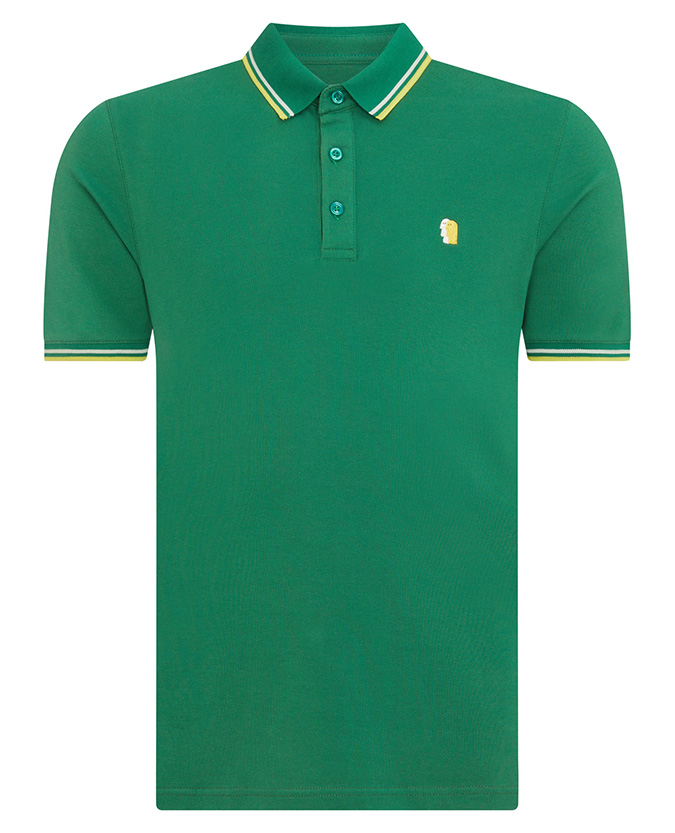 Tapered Polo Fit Cotton-Blend Shirt