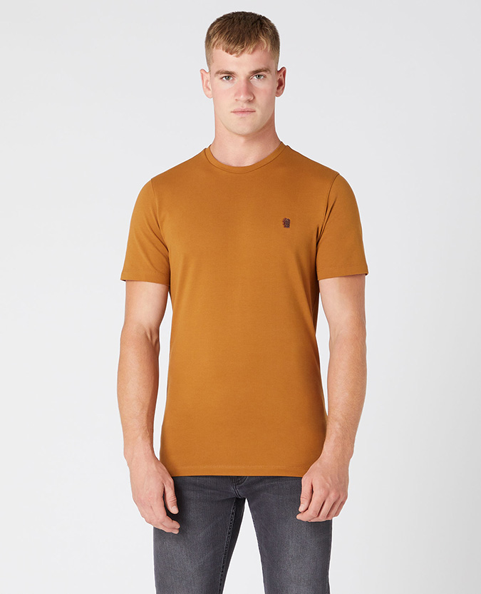 Slim Fit Cotton-Stretch Pique T-Shirt