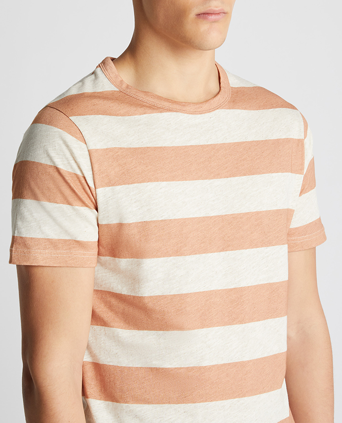Relaxed Fit Short Sleeve Crew Neck T-Shirt