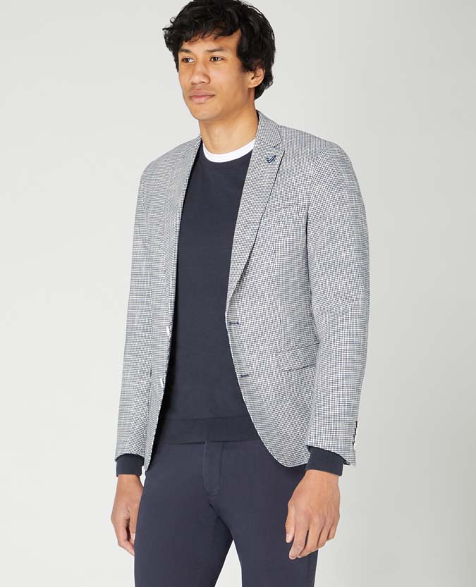 Slim Fit Cotton-Rich Jacket