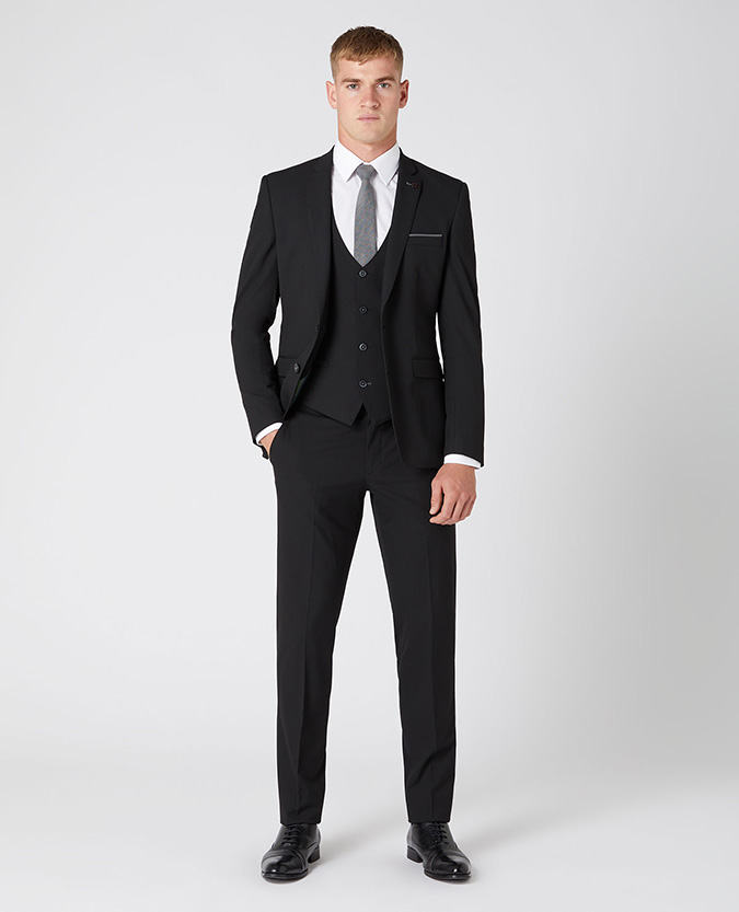 X-Slim Fit Polyviscose Stretch Mix and Match Suit Jacket