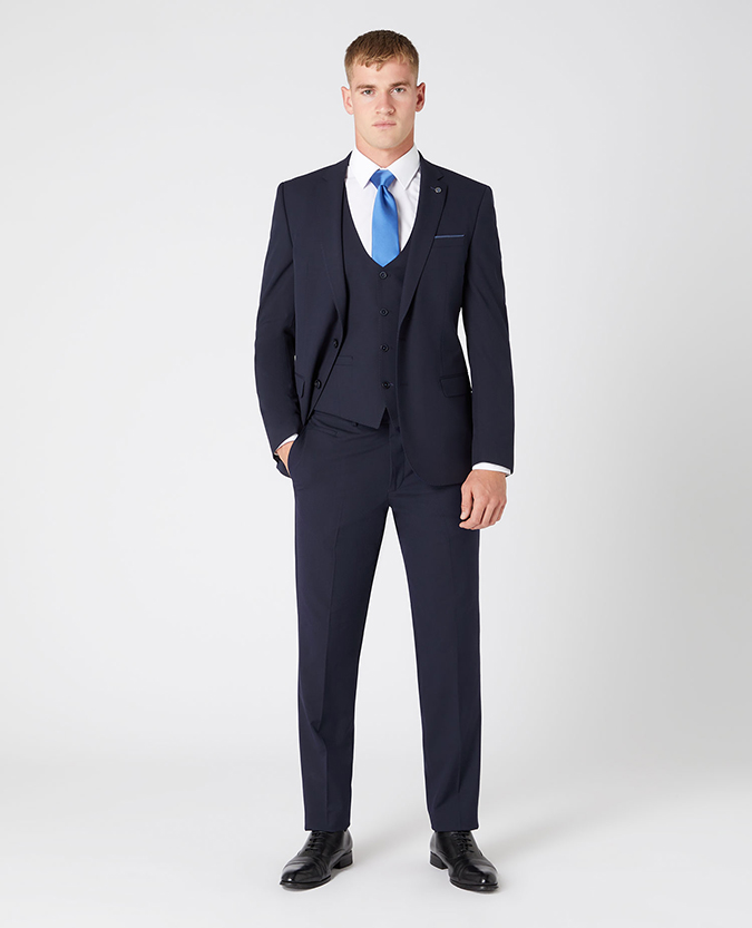 Slim Fit Stretch Mix And Match Suit
