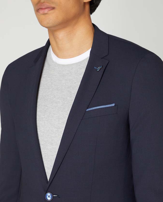 Slim Fit Wool-Blend Hyper Stretch Suit