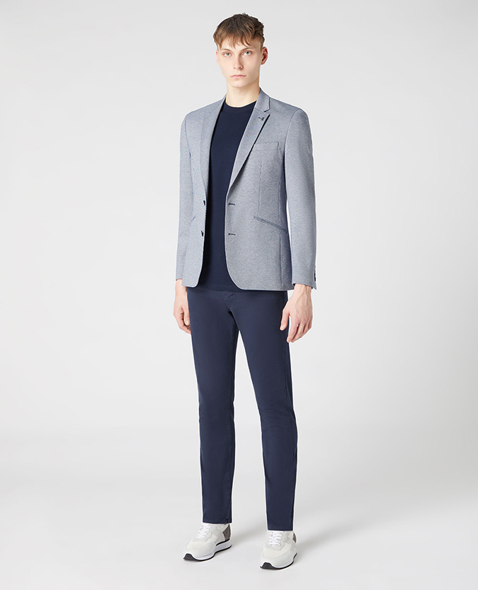 Tapered-Fit Stretch Jacket