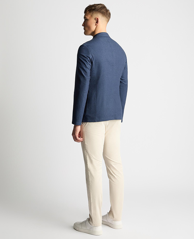 Slim Fit Cotton-Blend Stretch Jacket