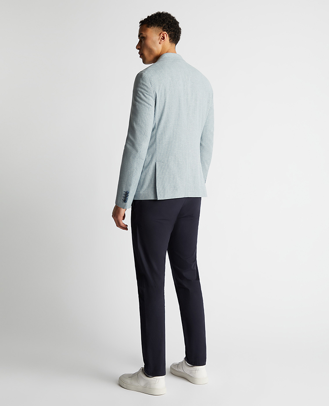 Slim Fit Cotton-Stretch Jacket