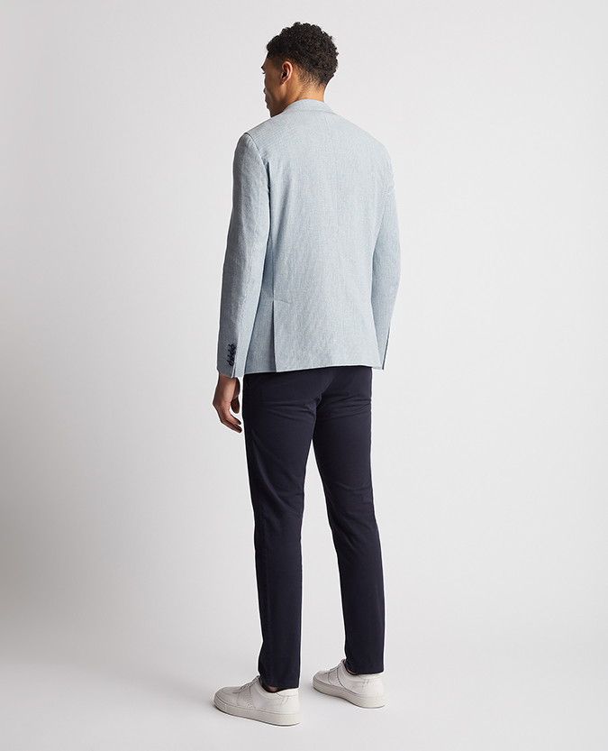 Tapered Fit Cotton-Stretch Jacket