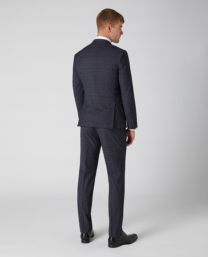 Slim Fit Poly-Viscose Stretch Suit