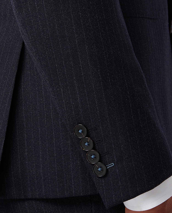 X-Slim Fit Wool-Rich Pinstripe 3 Piece Suit