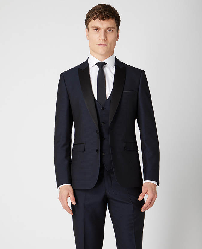 Slim Fit 3-Piece Dinner Suit