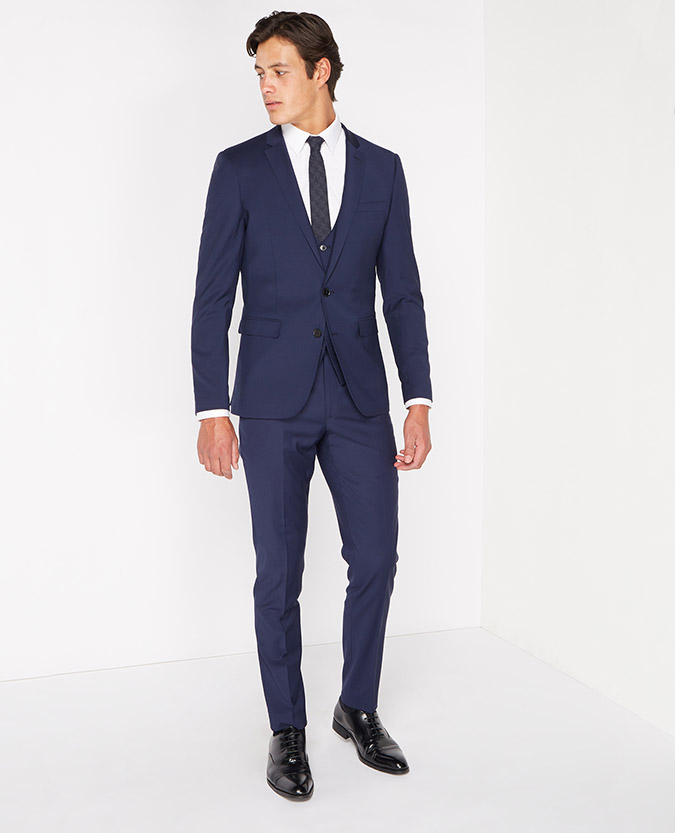 X-Slim Fit Wool Stretch Mix and Match Suit