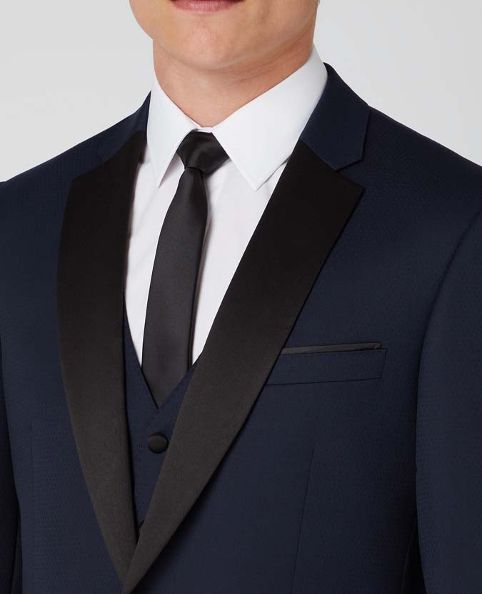 Tapered Wool-Rich Mix and Match Dinner Suit