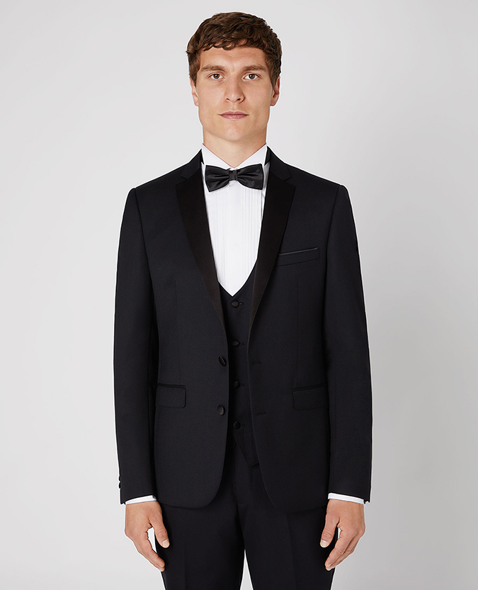 Slim Fit Wool-Rich Mix And Match Dinner Suit