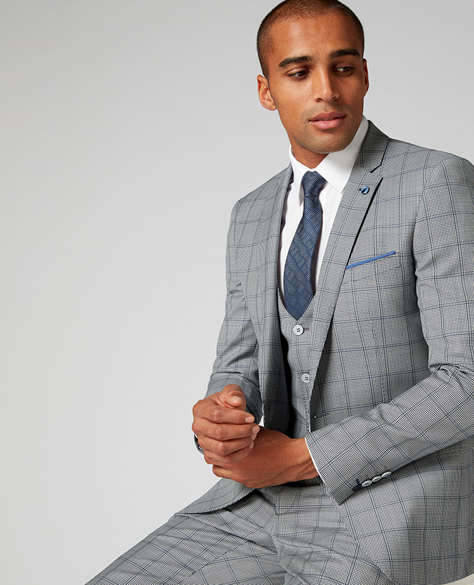 X-slim fit Wool-Rich Mix and Match Suit