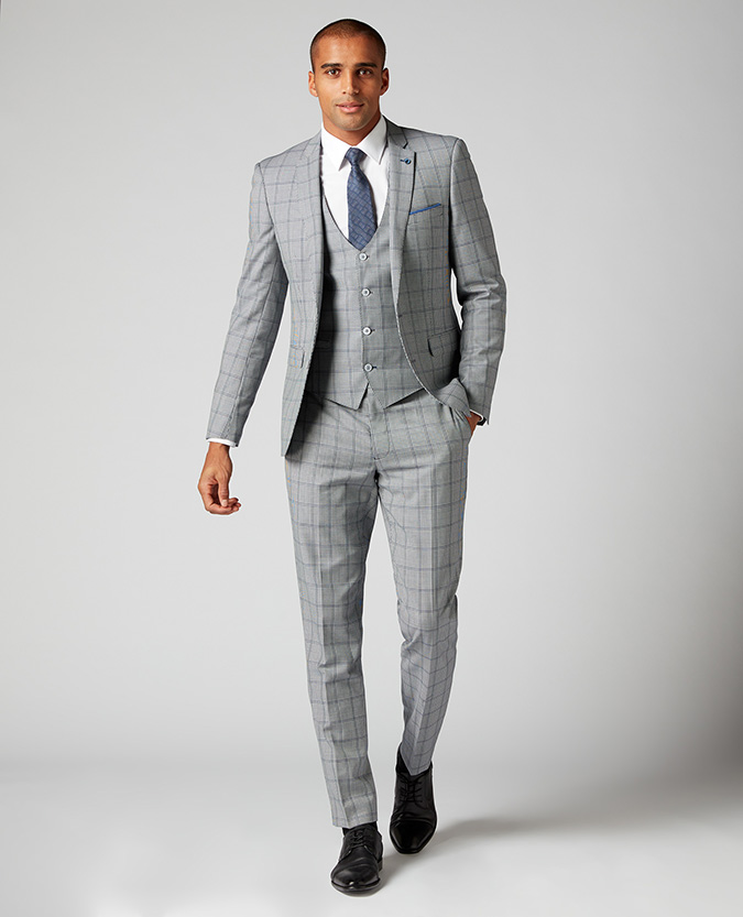 X-slim fit Wool-Rich Mix and Match Suit