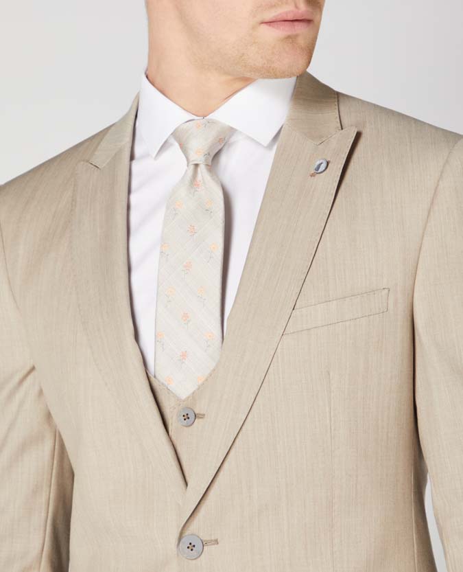 Slim Fit Wool-Rich Mix and Match Suit