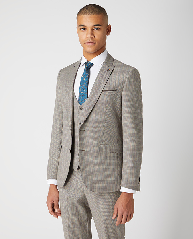 Slim Fit Wool-Rich Mix and Match Suit