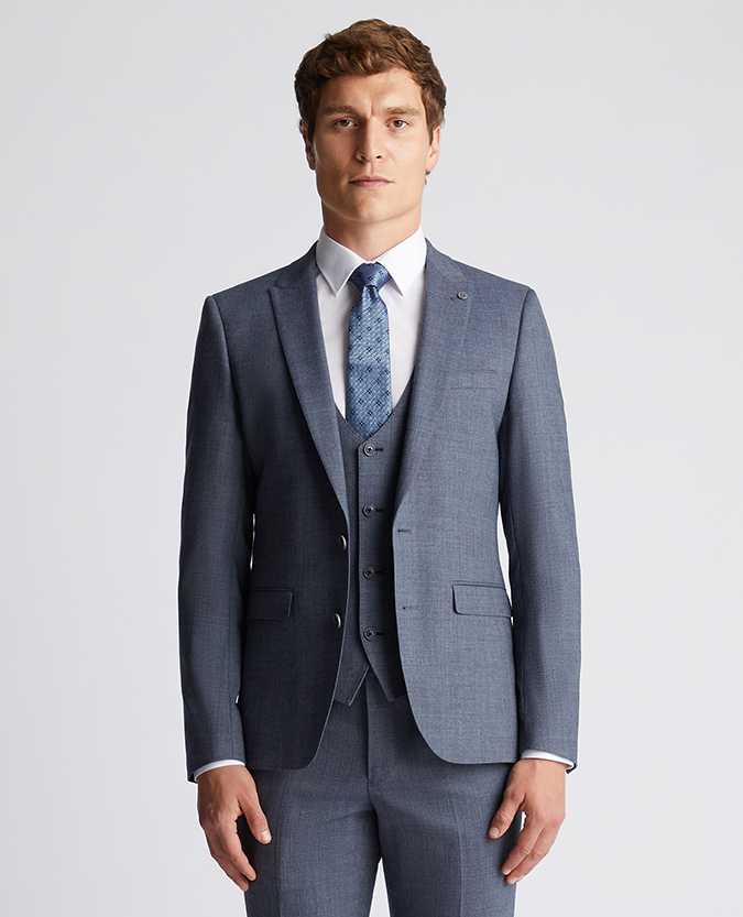 X-Slim Fit Wool Blend Mix And Match Suit Jacket