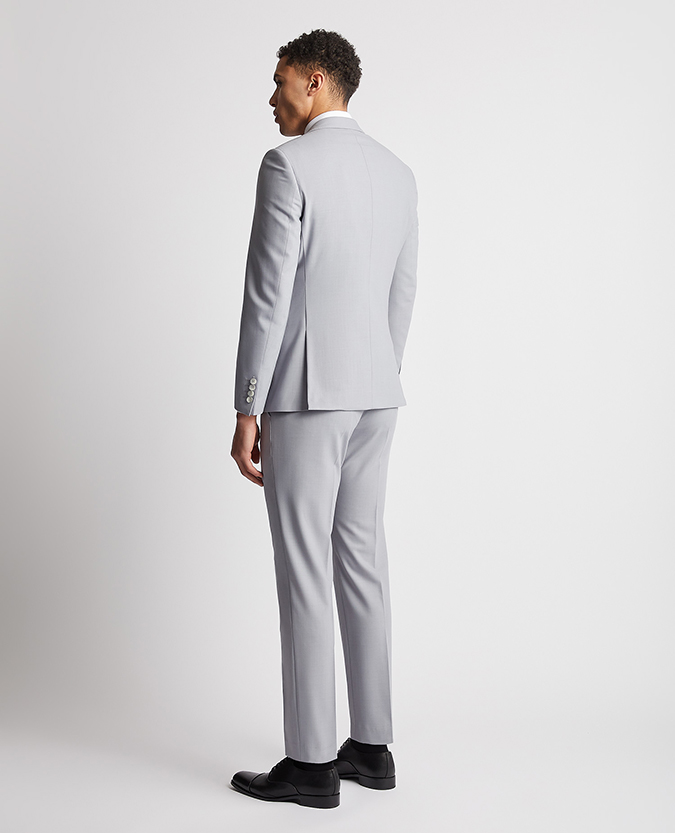 Slim Fit Mix and Match Wool-Blend Suit Jacket