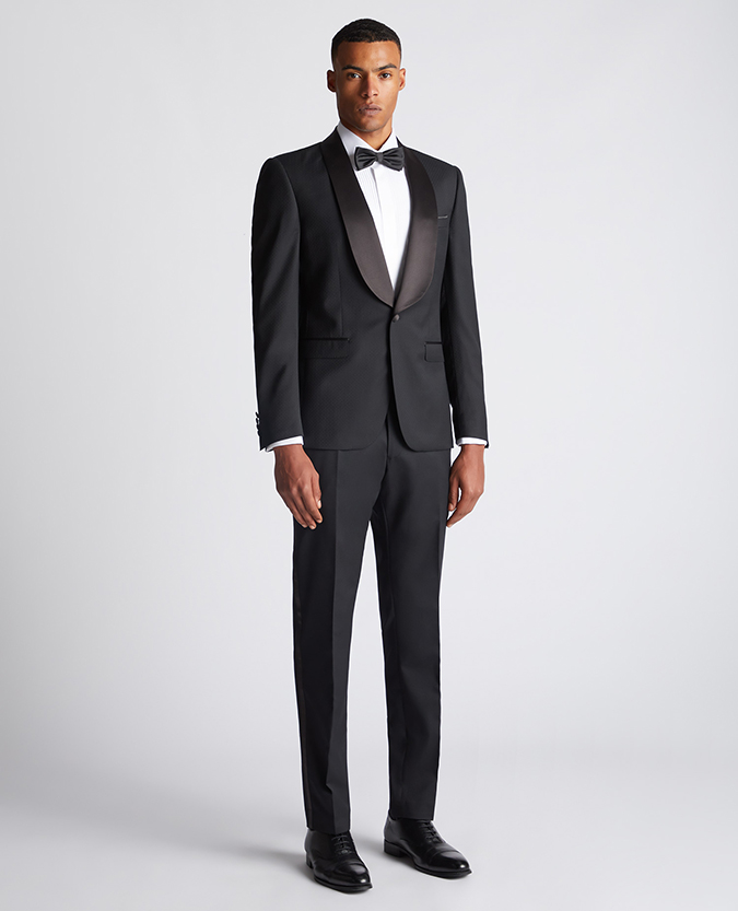 Slim Fit Wool-Rich Mix and Match Dinner Suit