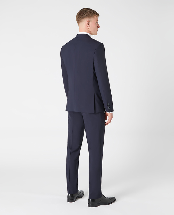 Tapered Fit Wool Blend Stretch Mix And Match Suit Jacket