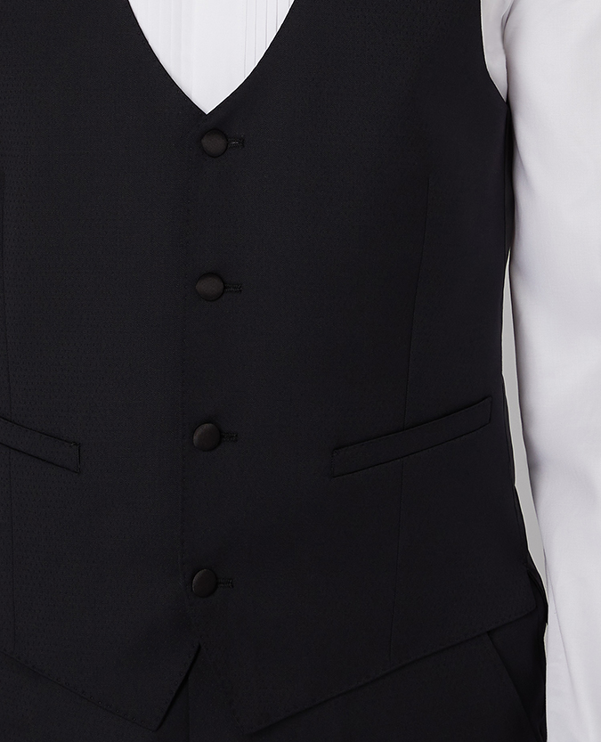 Slim Fit Wool-Rich Mix And Match Waistcoat