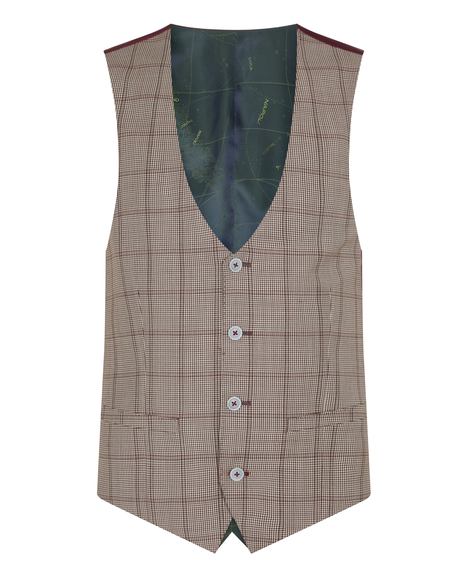 X-slim Fit Wool-Rich Mix and Match Suit Waistcoat
