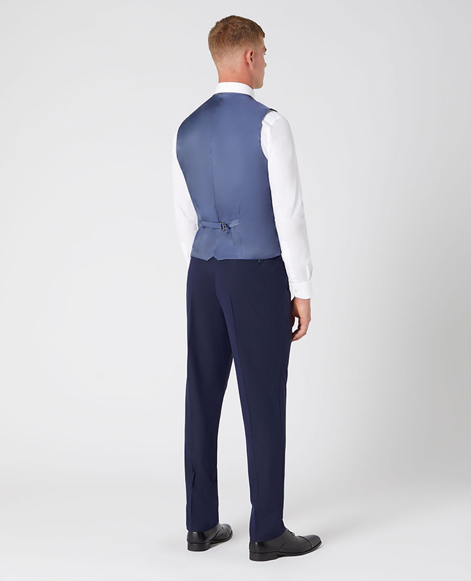 Tapered Fit Stretch Waistcoat