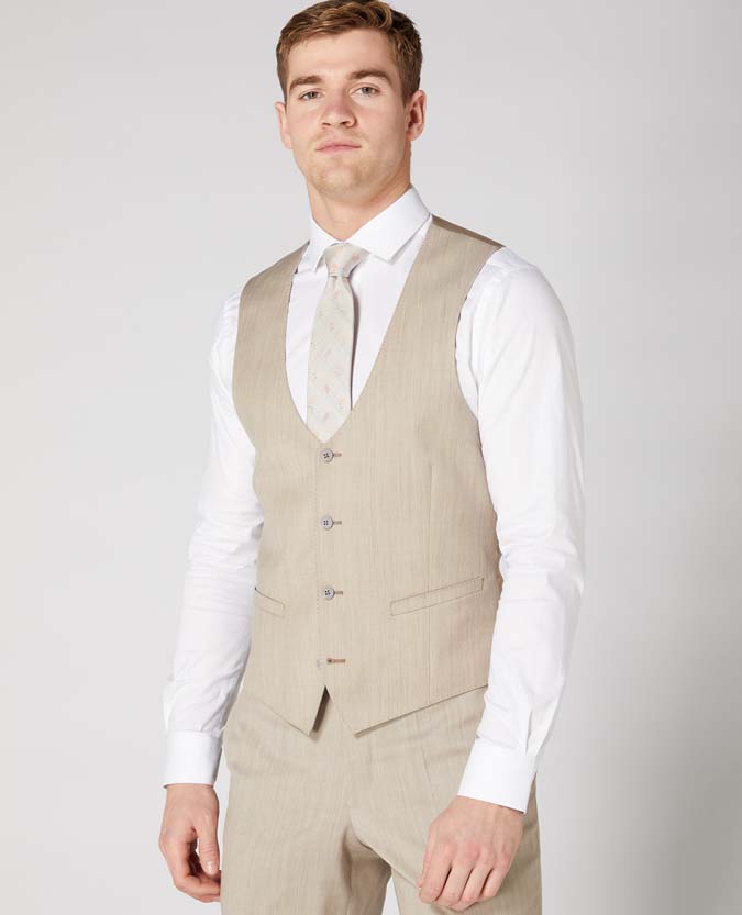 Mix and match suit waistcoat