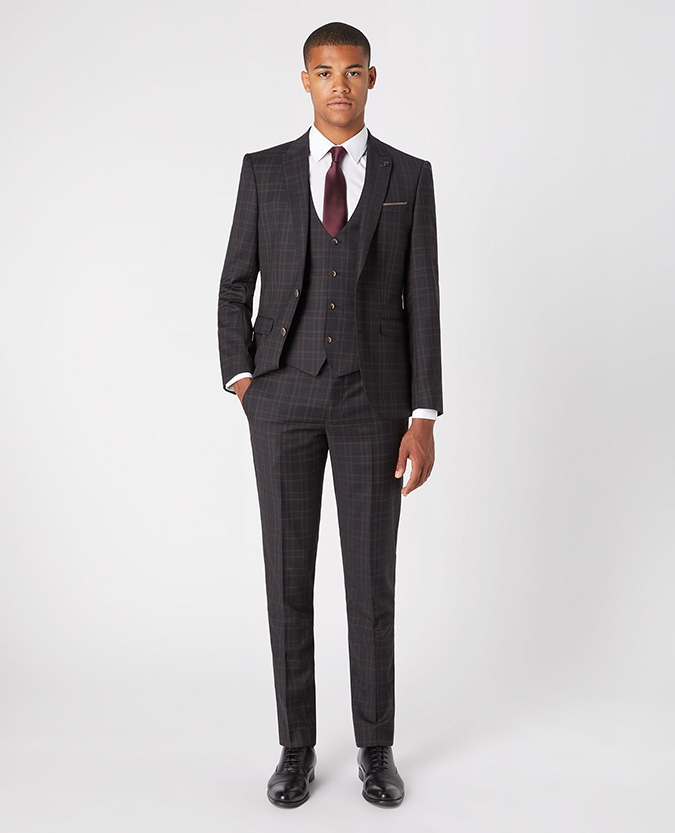 X-Slim Fit Wool-Rich Mix and Match Suit Waistcoat