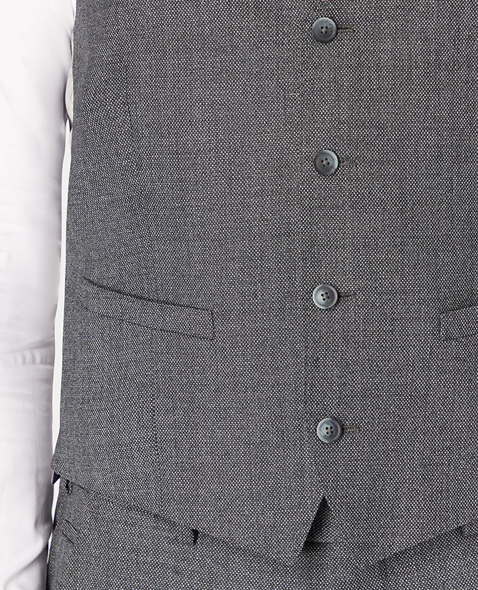 Slim Fit Wool-Rich Mix and Match Suit Waistcoat