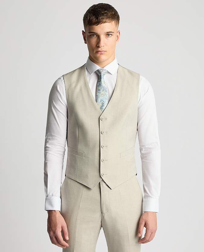 Tapered Fit Waistcoat