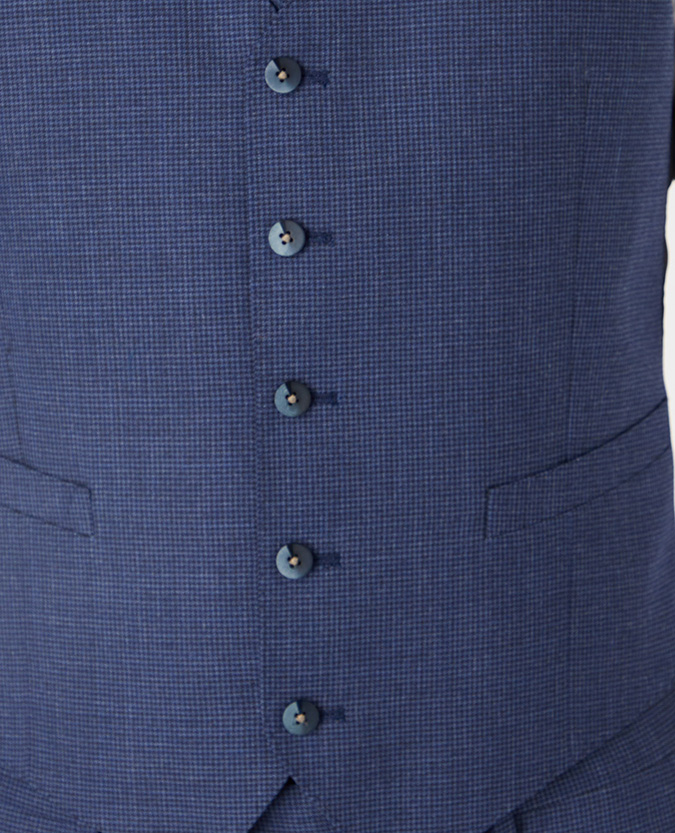 Tapered Fit Stretch Mix and Match Waistcoat