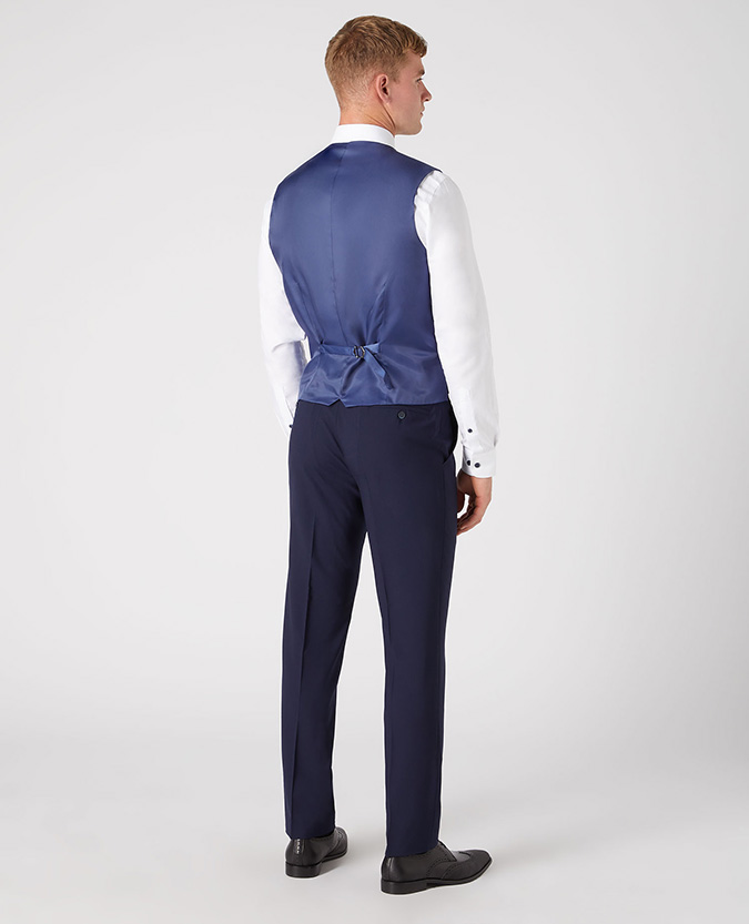 Tapered Fit Wool-Rich Mix and Match Waistcoat