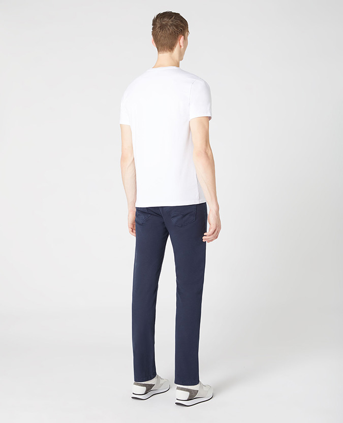Slim Leg Cotton-Stretch Jeans