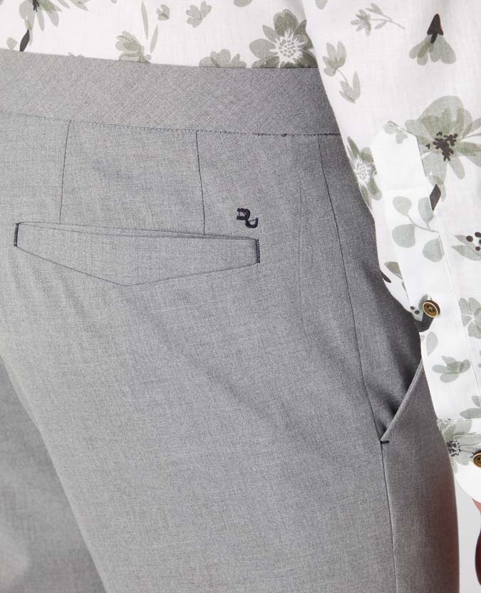 X-Slim Fit Stretch Formal Trousers