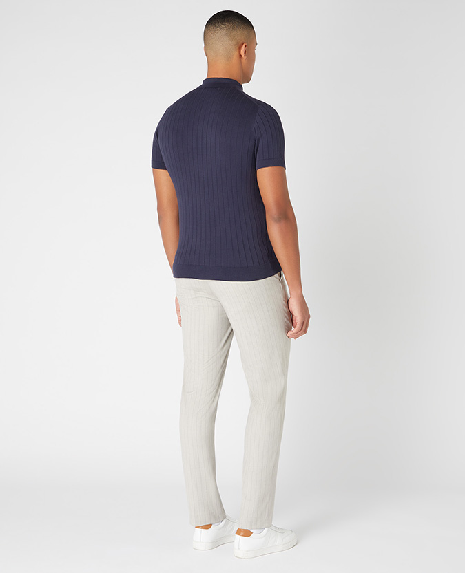 Relaxed Fit Formal Trousers