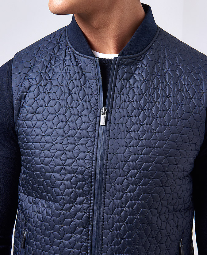 Slim Fit Lightweight Quilted Gilet
