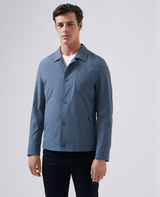 Tapered Fit Overshirt