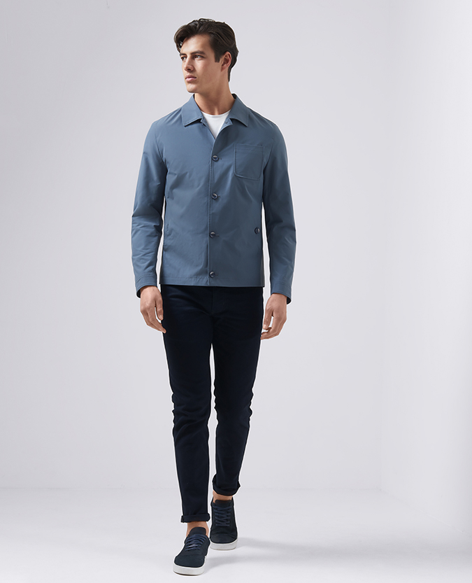 Tapered Fit Overshirt